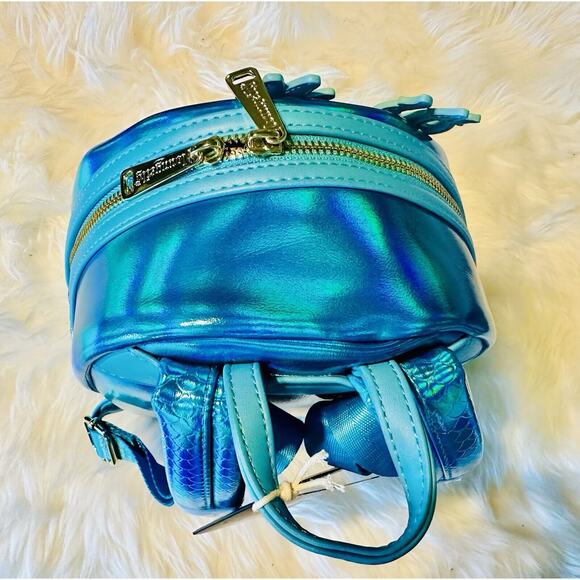 *NEW LE 324* Loungefly King Triton Sequin Mini Backpack - Picture 5 of 6